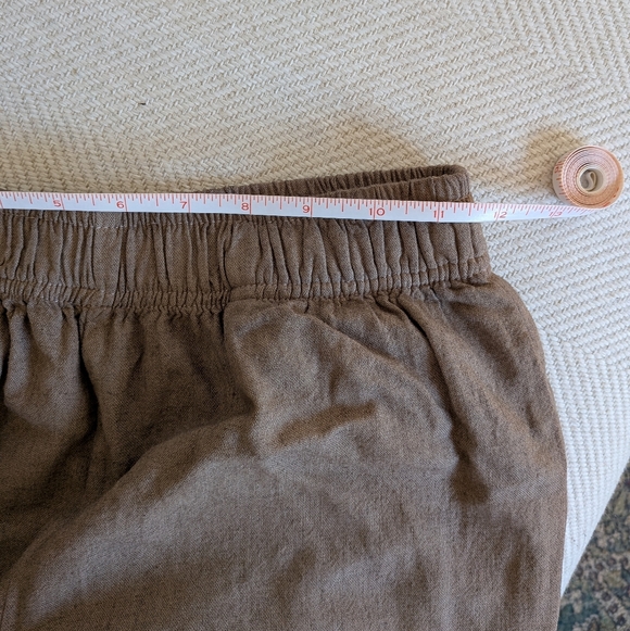 Linen Ruffle Pants - Picture 5 of 5